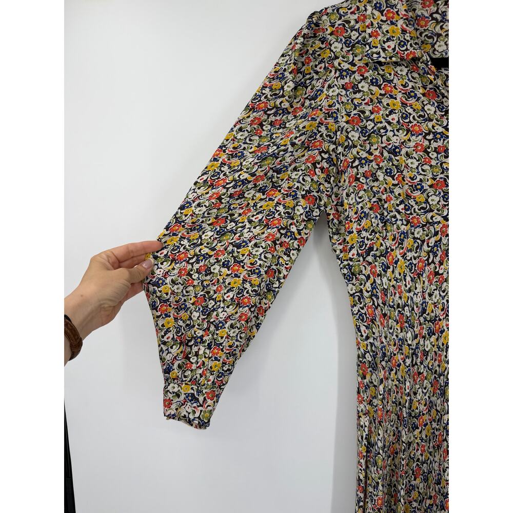 Doen Womens Morisot Zelda Floral Maxi Dress Size M Romantic Boho Long Sleeve - Picture 8 of 12